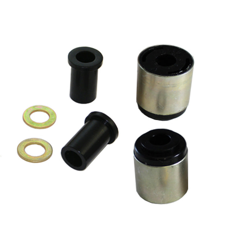 Whiteline, Lenker Radaufhängung - Lower Inner Rear Bushing passend für Mazda 2 DY 2003-2007, Stahl, Schwarz