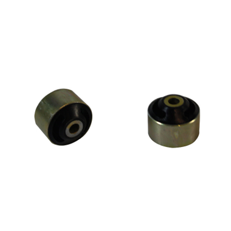 Whiteline, Lenker Radaufhängung - Lower Inner Rear Bushing passend für Hyundai Accent III MC/Elantra Limousine HD/i30 FD/CW / Kia Cerato II/Koup TD/Rio II JB 2005-2012, Stahl, Schwarz