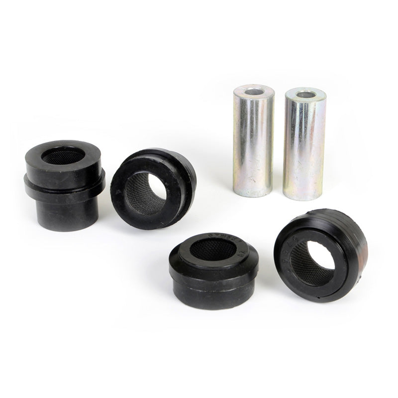 Whiteline, Lenker Radaufhängung - Lower Bushing passend für BMW 1er E81/E82/E87/E88 / 3er E90-E93 / X1 E84 2003-2015, PU-Rim, Silber