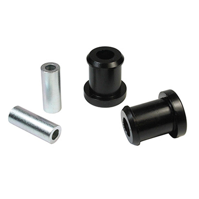 Whiteline, Lenker Radaufhängung - Lower Inner Rear Bushing passend für Mitsubishi Pajero III/III Canvas Top/IV/IV Van/TR4 1999-, PU-Rim, Schwarz