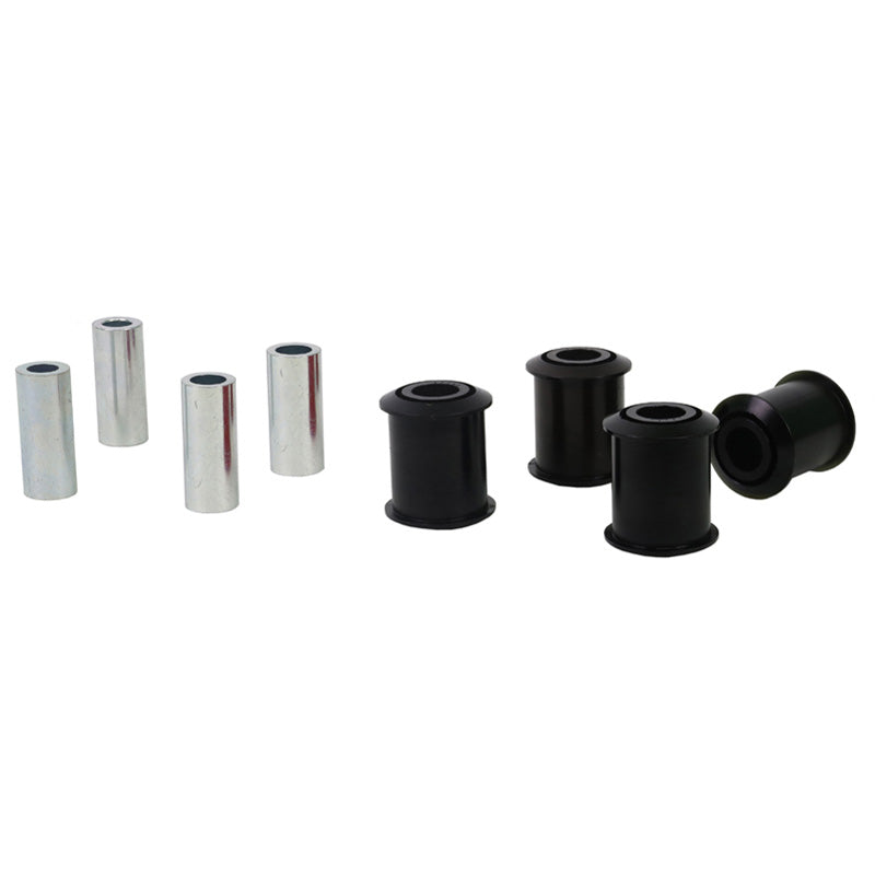 Whiteline, Wieldraagarm - Lower Bushing kit passend für Jeep Wrangler 2007-, PU-Rim, Schwarz