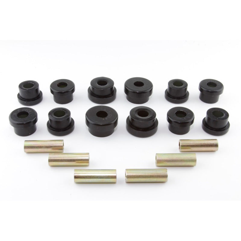 Whiteline, Lenker Radaufhängung - Lower Rear Inner und Outer Bushing passend für Acura EL/Integra / Honda Civic II/IV/V/VI/Concerto/CRX II/III/Domani/Integra / Rover 400 1987-2001, PU-Rim, Schwarz