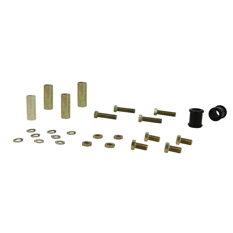 Whiteline, Lenker Radaufhängung - Upper Rear Inner Bushing passend für Nissan 180 SX Coupé S13/200 SX S13-S14/240 SX/300 ZX Z32/Cefiro I Limousine A31/Silvia S15/Skyline R32-R34 1988-2008, PU-Rim, Schwarz