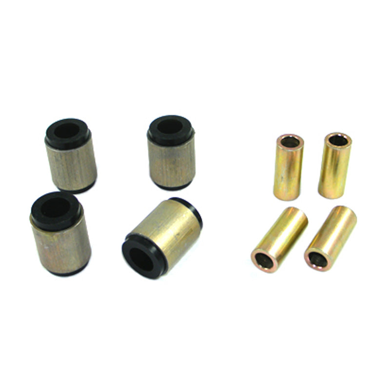 Whiteline, Lenker Radaufhängung - Lower Front Inner Bushing passend für Nissan 180 SX Coupé S13/200 SX S13-S14/240 SX/300 ZX Z32/Bluebird U13-U14/Cefiro I A31/Silvia S15/Skyline R32-R34 1988-2008, Stahl, Gold