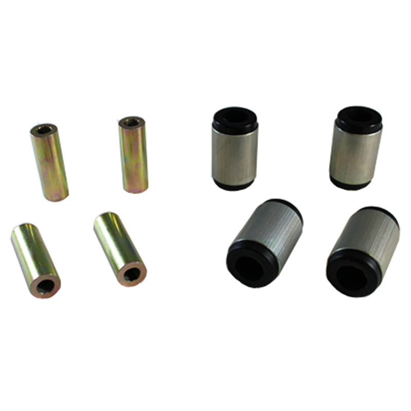 Whiteline, Lenker Radaufhängung - Upper Inner Bushing passend für Nissan Pathfinder III R51 2005-2012, Stahl, Schwarz