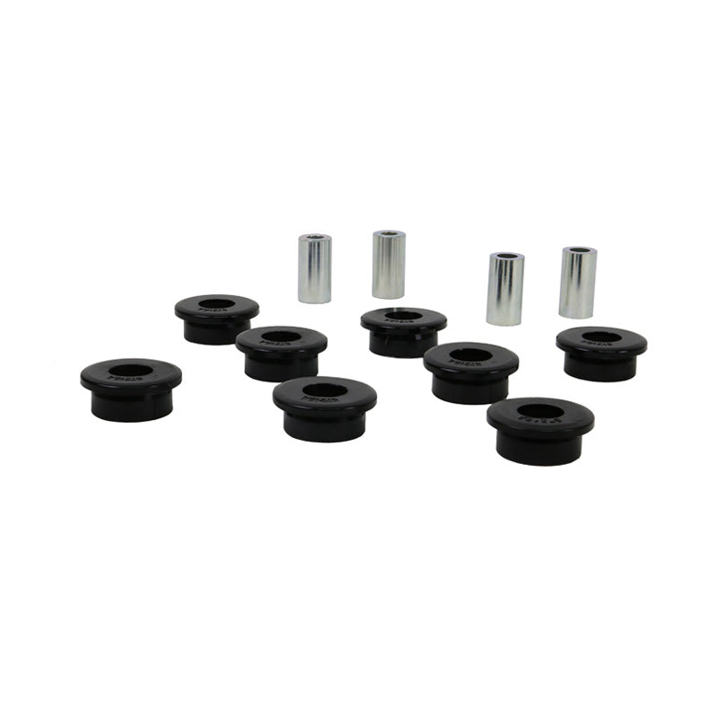 Whiteline, Lenker Radaufhängung - Lower Outer Bushing passend für Acura EL / Honda Civic VII/CR-V I/II/Element 1995-2011, PU-Rim, Schwarz