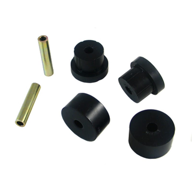 Whiteline, Starrachse - Front Bushing passend für Volkswagen Golf III 1H1/III Cabriolet 1E7/III Van 1H1/III Variant 1H5/Vento 1H2 1991-1999, PU-Rim, Schwarz