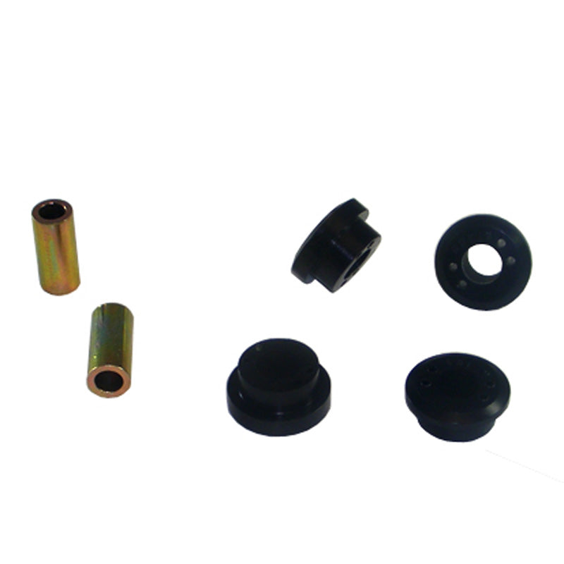 Whiteline, Lenker Radaufhängung - Lower Rear Outer Bushing passend für Subaru Legacy III BE-BH/IV BL-BP/Outback BE-BH 1999-2010, PU-Rim, Schwarz