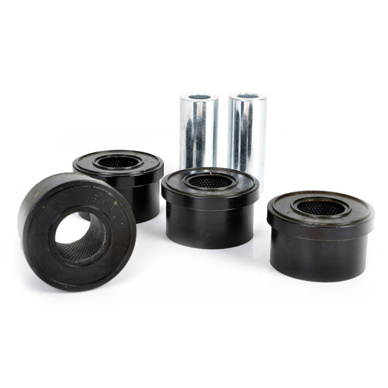 Whiteline, Lenker Radaufhängung - Lower Front Inner Bushing passend für BMW 1er E81/E82/E87/E88 / 3er E90-E93 / X1 E84 2003-2015, PU-Rim, Silber