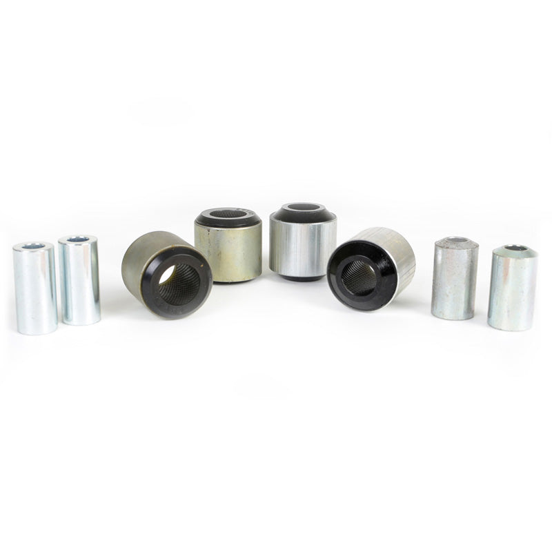 Whiteline, Lenker Radaufhängung - Upper Front Bushing passend für BMW 1er E81/E82/E87/E88 / 3er E90-E93 / X1 E84 2003-2015, Stahl, Schwarz