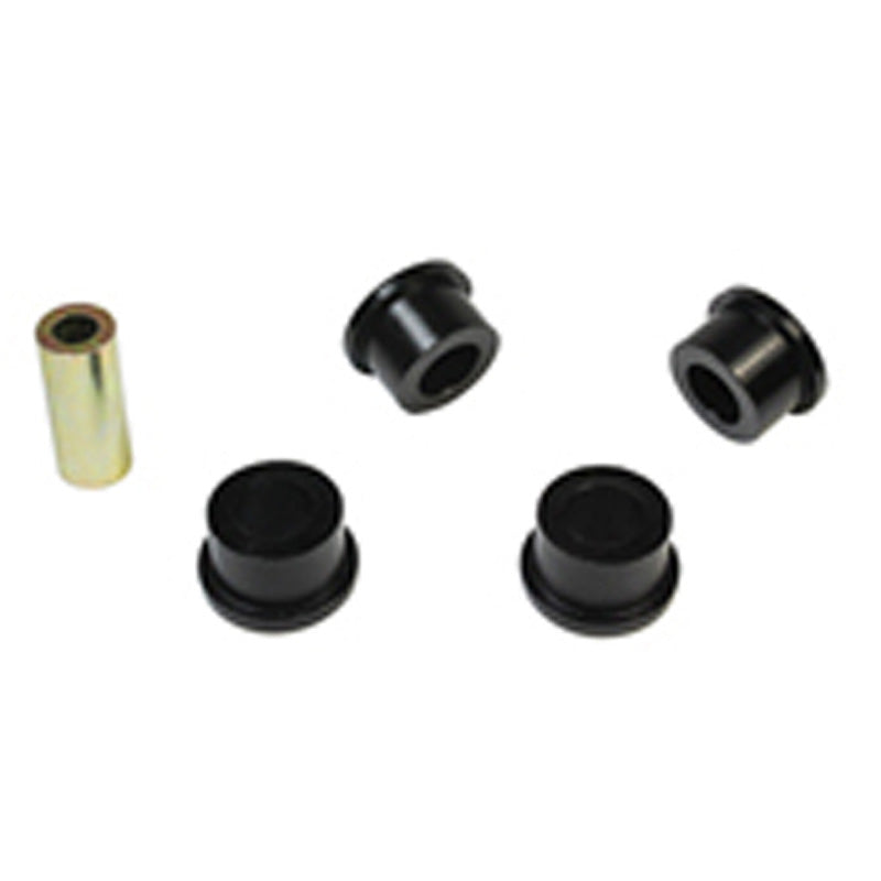 Whiteline, Lenker Radaufhängung - Lower Rear Outer Bushing passend für Mitsubishi Pajero III/III Canvas Top/IV/IV Van/TR4 1999-, PU-Rim, Schwarz