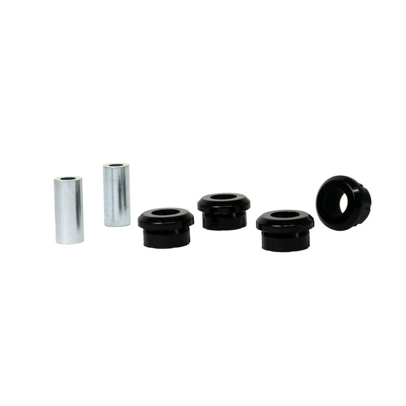 Whiteline, Lenker Radaufhängung - Lower Rear Outer Bushing passend für Audi A3/TT FV3/FV9 / Seat Leon / Skoda Octavia III 5E3/5E5 / Volkswagen Golf Alltrack/Sportsvan/VII 2012-, PU-Rim, Schwarz