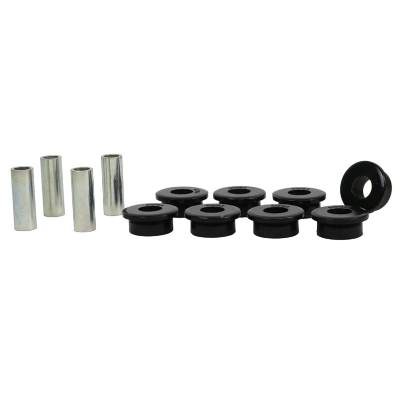 Whiteline, Lenker Radaufhängung - Lower Outer Bushing Acura RSX / passend für Audi A3 / Honda Civic VIII/Integra 2001-, PU-Rim, Schwarz