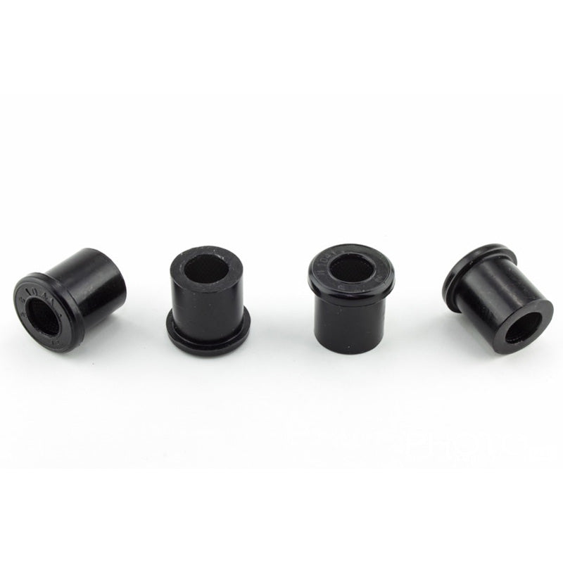 Whiteline, Spring - Eye Front und Rear Bushing passend für Toyota Dyna 100 Platform/Chassis/Hiace/Hilux/Land Cruiser J4/J5/Pickup 2.2 1969-, PU-Rim, Schwarz