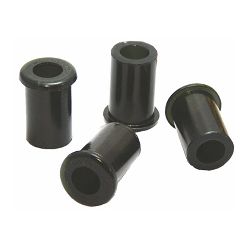 Whiteline, Spring - Shackle Bushing passend für Chevrolet Colorado / GMC Canyon / Isuzu D-Max II / Toyota Hilux III/IV/Platform/Chassis 1978-, PU-Rim, Schwarz