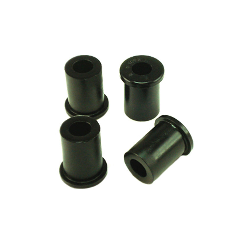 Whiteline, Spring - Shackle Bushing passend für Nissan Patrol III 1979-1998, PU-Rim, Schwarz