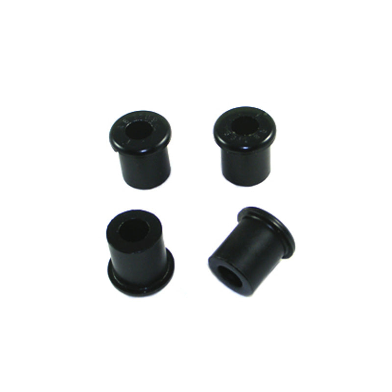 Whiteline, Spring - Eye Rear und Shackle Bushing passend für Nissan Serena C23/Vanette Box/Bus/Platform/Chassis C120/C22/KC120 1981-2001, PU-Rim, Schwarz