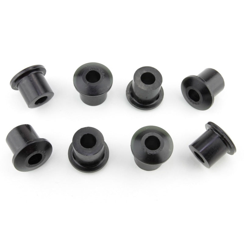 Whiteline, Spring - Eye Rear und Shackle Bushing passend für Jeep CJ5-CJ8 1966-1987, PU-Rim, Schwarz