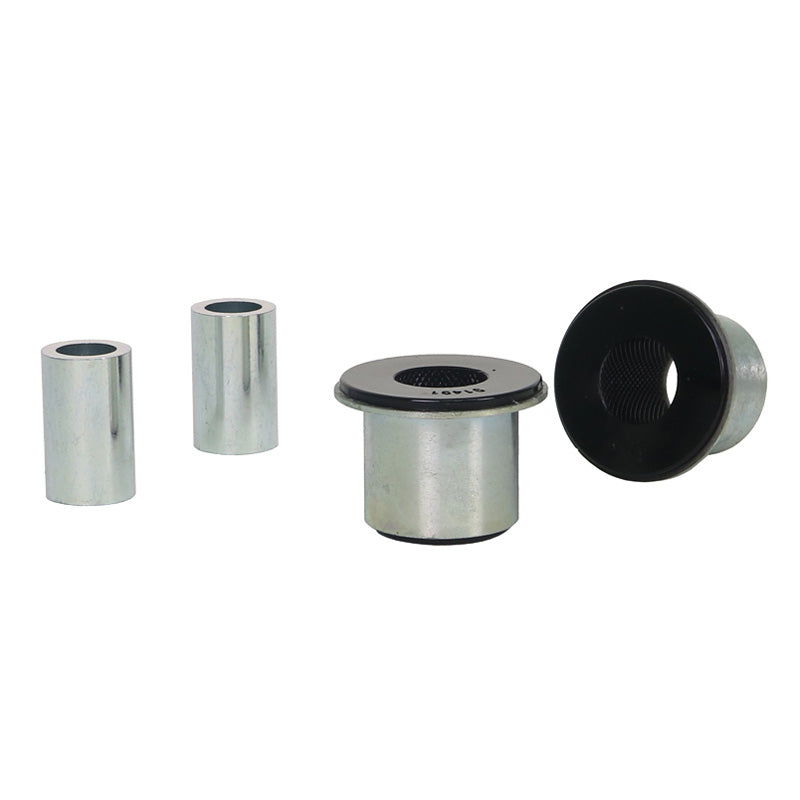 Whiteline, Spring Eye - Rear Bushing passend für Fiat Ducato 2006-, PU-Rim, Stahl, Silber, Schwarz