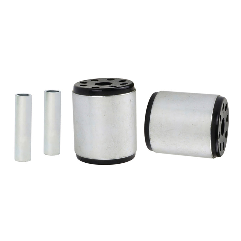 Whiteline, Aufhängungslenker Unterer Bushing passend für BMW 5 1995-2003/7 1994-2000/Land Rover Range Rover 2002-2012, PU-Rim, Stahl, Silber, Schwarz