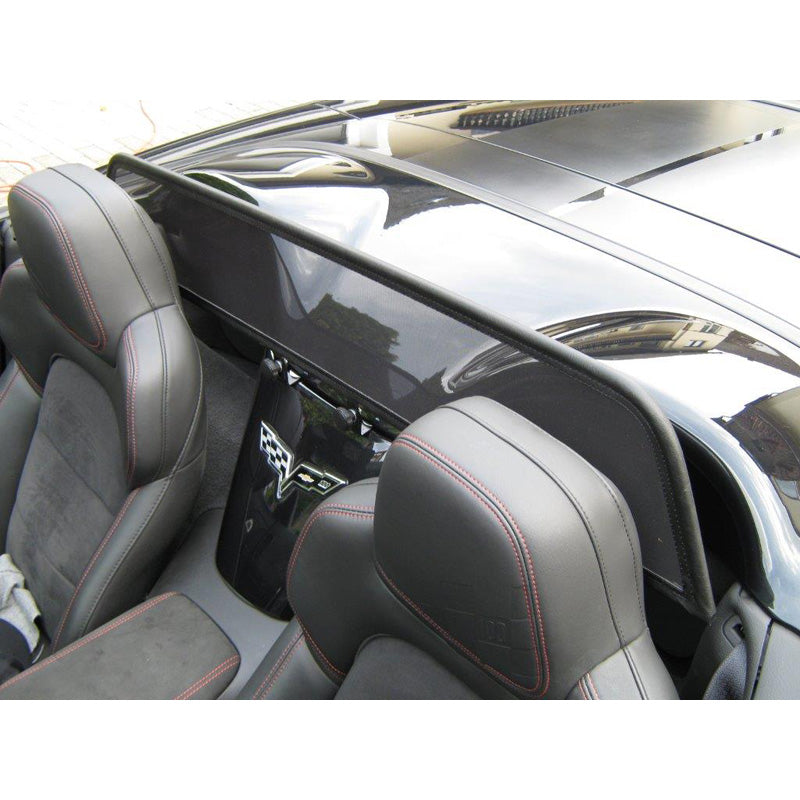 WEYER, Windschott Weyer Basic Line passend für Chevrolet Corvette C6 2005-2013, Stahl, Textil, Schwarz