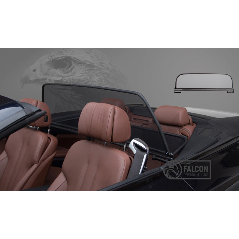 WEYER, Windschott Weyer Falcon Premium Line passend für BMW 6er E64 2003-2010, Stahl, Textil, Schwarz