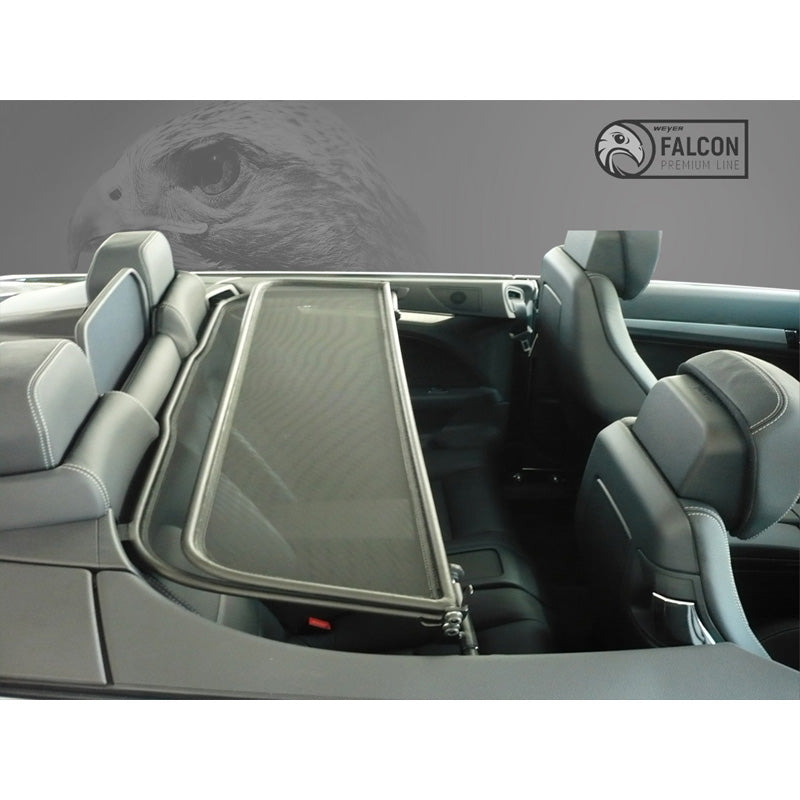 WEYER, Windschott Weyer Falcon Premium Line passend für Mercedes E-Klasse Cabrio A207 2010-2015, Stahl, Textil, Schwarz