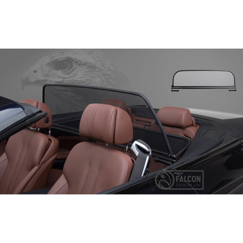 WEYER, Windschott Weyer Falcon Premium Line passend für BMW 6er F12 2011-, Stahl, Textil, Schwarz