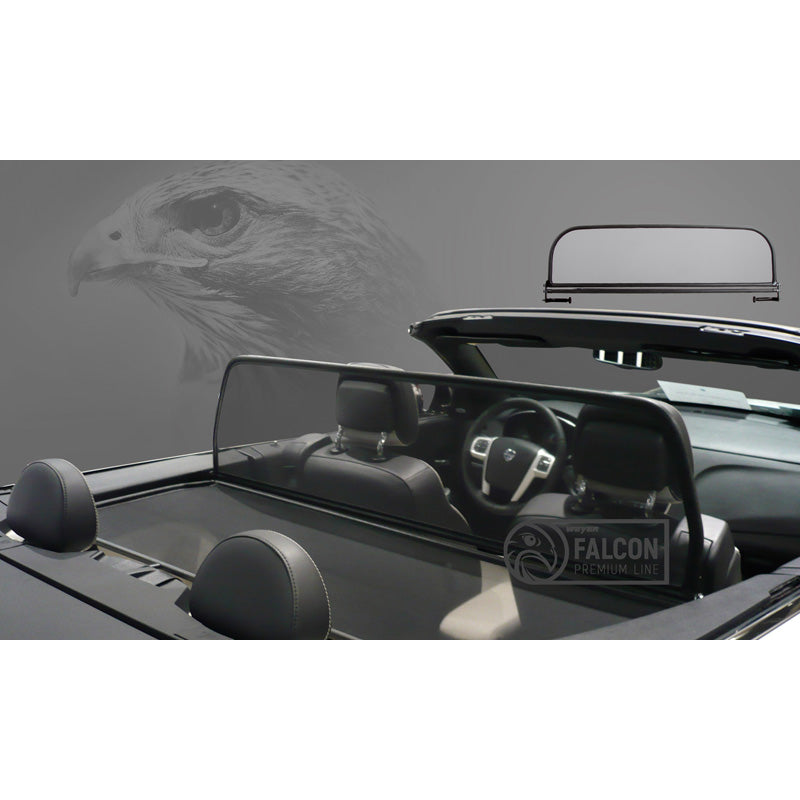 WEYER, Passform Weyer Falcon Premium Windschott passend für Chrysler Sebring 2008- & Lancia Flavia 2011-2014, Stahl, Textil, Schwarz